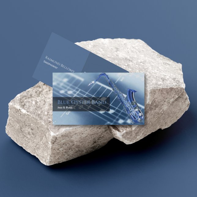 Saxophonist Business Card (Creator Uploaded)