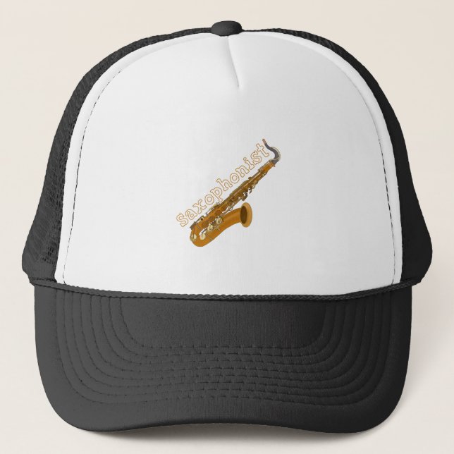 Saxophonist Trucker Hat (Front)