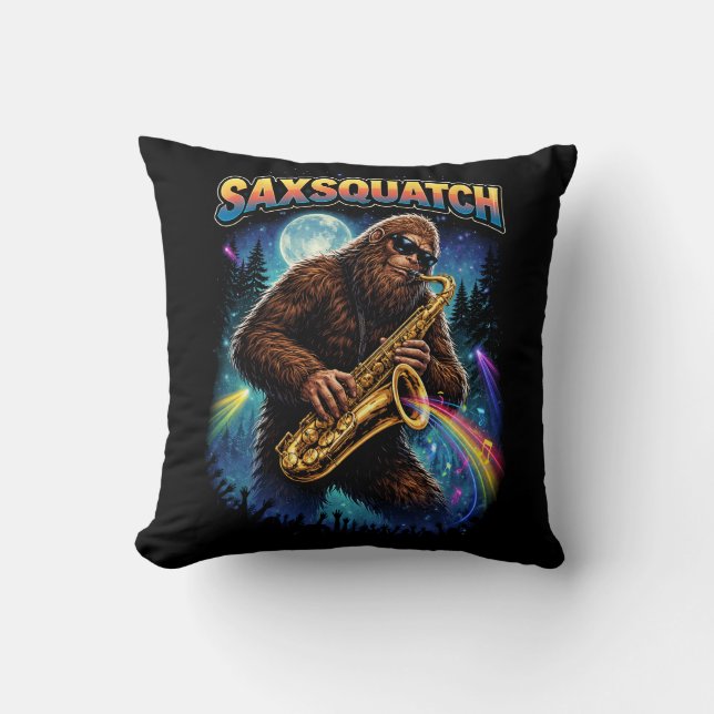 Saxsquatch Cushion (Front)