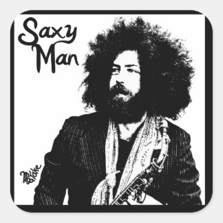 Saxy Man by Graffiti Artist Ms.Take Square Sticker