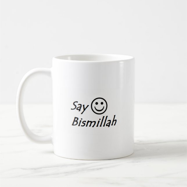 Say Bismillah Mug (Left)