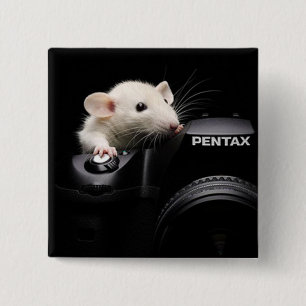 Say Cheese! 15 Cm Square Badge