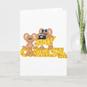 Say Cheese Mouse Card