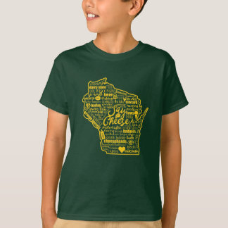 Say Cheese!  Wisconsin Kids Tee