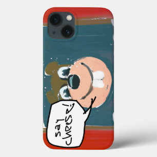 Say Cheese with Funny Squirrel Iphone Case