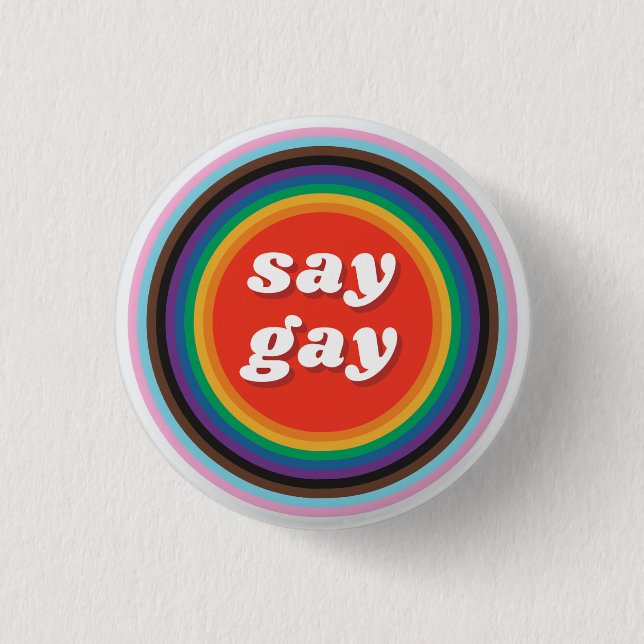 Say Gay button (Front)