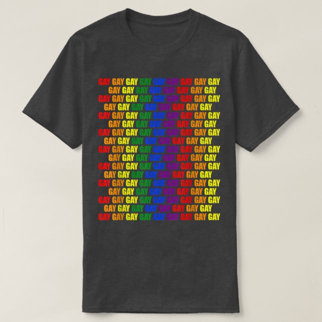 Say Gay LGBTQ Rainbow Protect Transgender Trans Ki T-Shirt (Design Front)