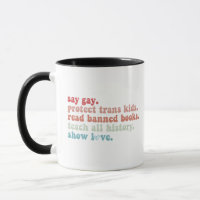 Say Gay Protect Trans Kids Read Banned Books LGBTQ