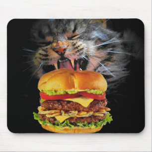 Say Goodbye, Mr. Hamburger Mouse Pad
