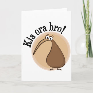 Say Hello in Kiwi Card