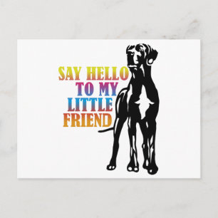 Say Hello To My Little Friend Postcard