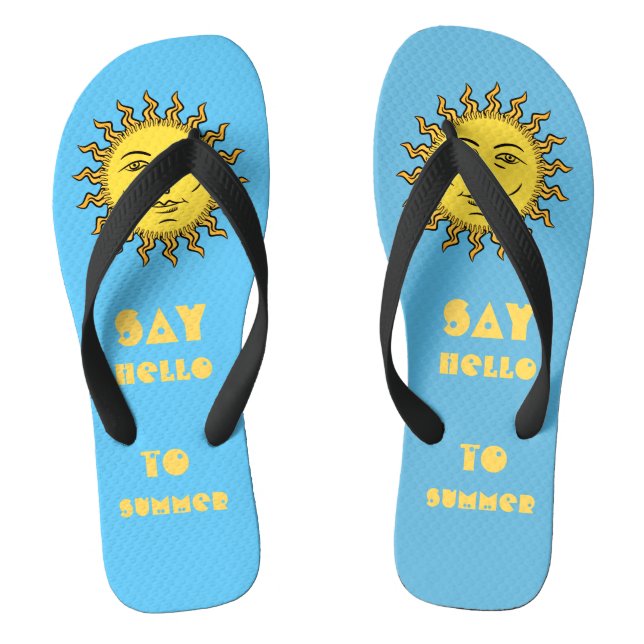 Say hello to Summer Thongs (Footbed)