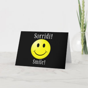 Say It in Italian Card--Smile Card