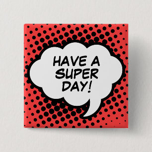 Say It Out Loud 15 Cm Square Badge