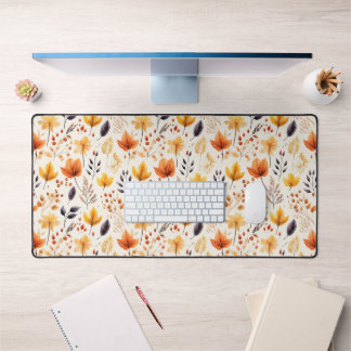 Say it with fall leaves 2 - desk mat