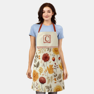 Say it with fall leaves - Customised Apron