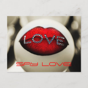 Say Love Postcard