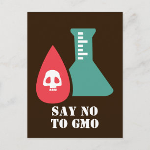 Say No to GMO Postcard