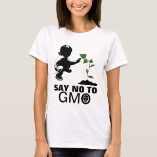 Say No To GMO Young Child and Seedling T-Shirt