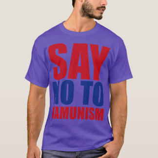 Say No To Kamunism minimalist T-Shirt