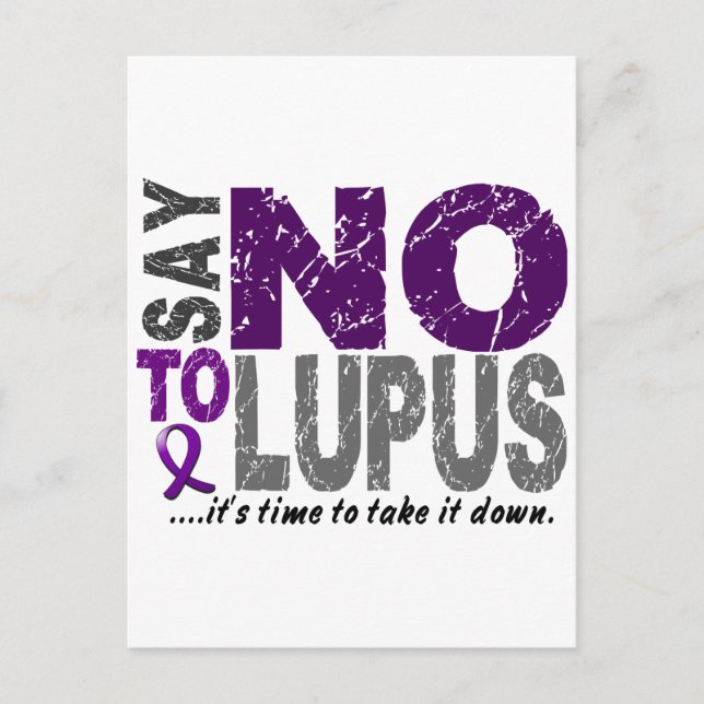 Say NO To Lupus 1 Postcard (Front)