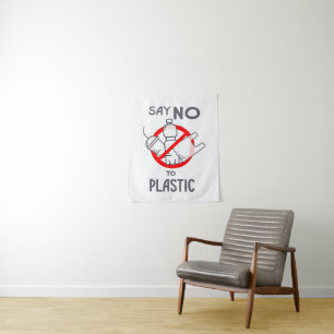 Say No To Plastic Tapestry