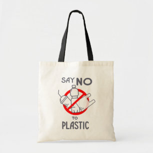 Say No To Plastic Tote Bag