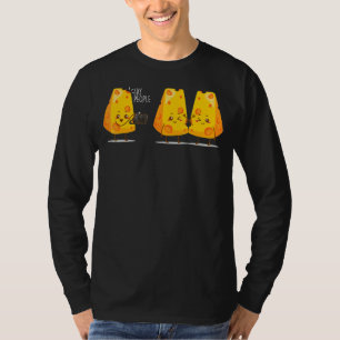 Say People Delicious Slice Melting Food Cheese T-Shirt