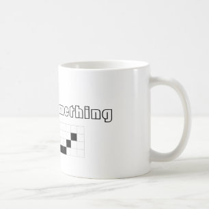 Say something/ Geometric Mouth Coffee Mug