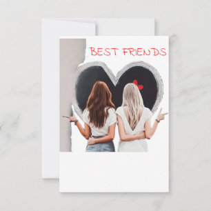 Say Thanks to Your Bestie with Our 'Best Friends' Thank You Card