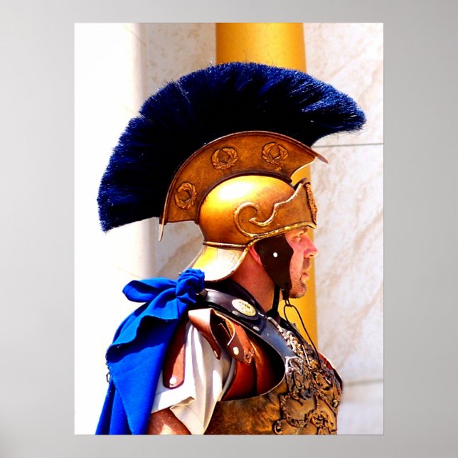 Say the Word - Roman Centurion Matthew 8:8 Biblica Poster (Front)