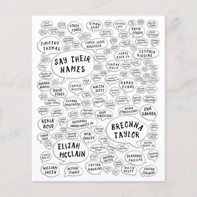 say their names (Front)