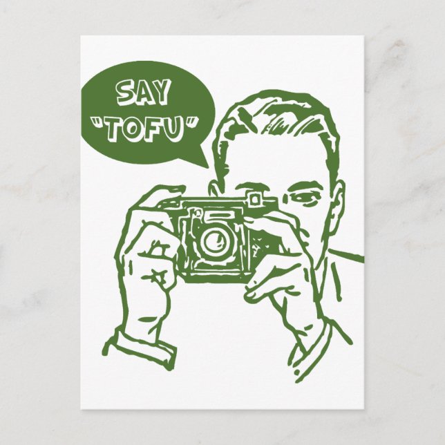 Say Tofu Postcard (Front)
