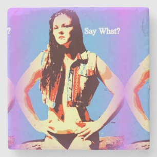say what marble stone magnet coaster