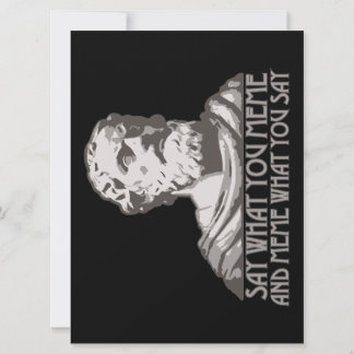 Say What You Meme and Meme What You Say Card