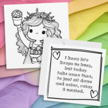 Say with this Cute Plant Themed Colouring