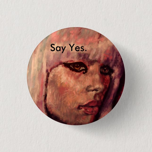 Say Yes Button (Front)