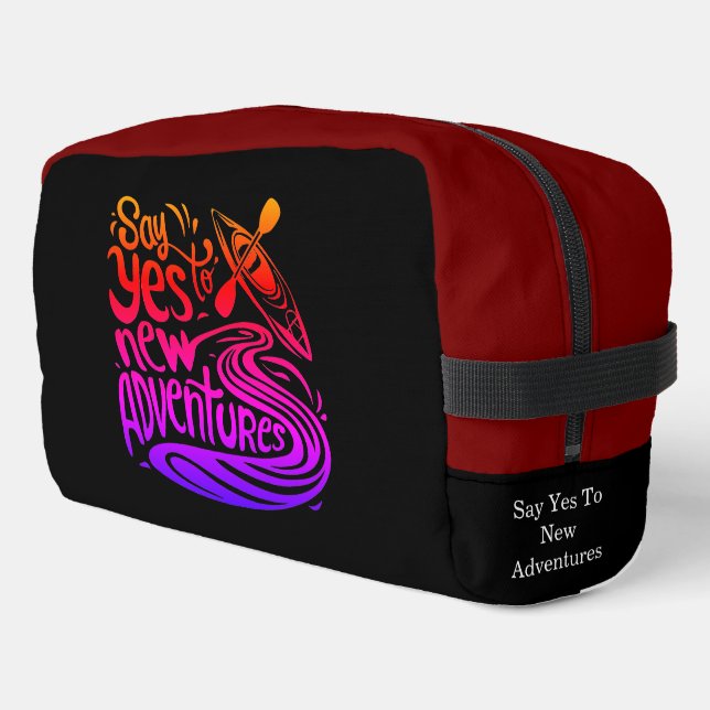 Say Yes to New Adventures Dopp Kit (Left Corner)