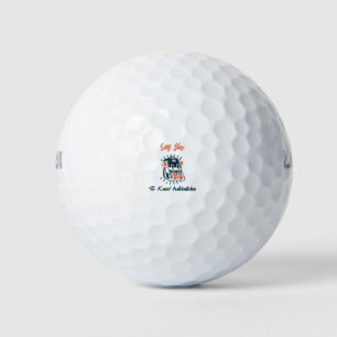 Say Yes To New Adventures Golf Balls