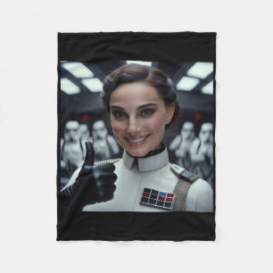 Say Yes To The Empire Sticker Fleece Blanket