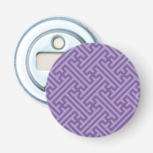 Sayagata pattern, Japanese, Purple and Pink Bottle Opener