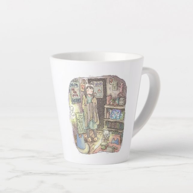 Sayagoji Latte Mug (Right Angle)