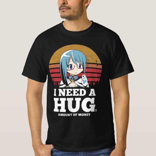 Sayaka Miki i need a hug T-Shirt (Front)