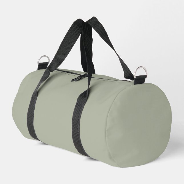 Saybrook Sage Solid Colour Duffle Bag (Left Corner)