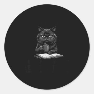 Saying Cat For Mens Womens Funny I Have Selective Classic Round Sticker