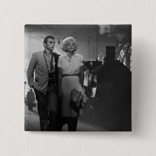 Saying Farewell 15 Cm Square Badge (Front)