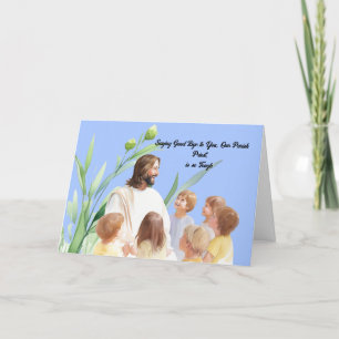 Saying Good Bye to Parish Priest Card