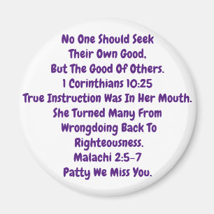 saying goodbye magnet