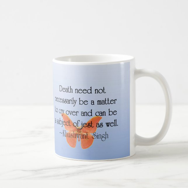 Saying Goodbye with Humour and Jest Coffee Mug (Right)