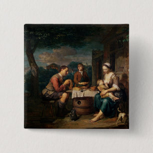 Saying Grace 15 Cm Square Badge